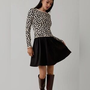 Sunday Collection Women’s Wild Contrast Knit Dress